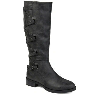 Journee Collection Collection Women's Extra Wide Calf Carly Boot In Black