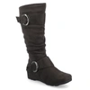 Journee Collection Collection Women's Jester-01 Boot In Grey