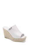 KARL LAGERFELD KARL LAGERFELD PARIS ESPADRILLE WEDGE SANDAL