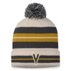 Fanatics Men's  Vegas Golden Knights Charcoal, Cream 2024 Nhl Winter Classic Cuffed Knit Hat With Pom In Charcoal