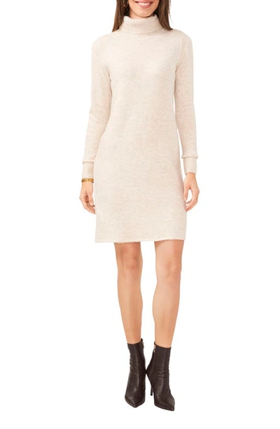 Vince Camuto Turtleneck Jumper Dress In Malted