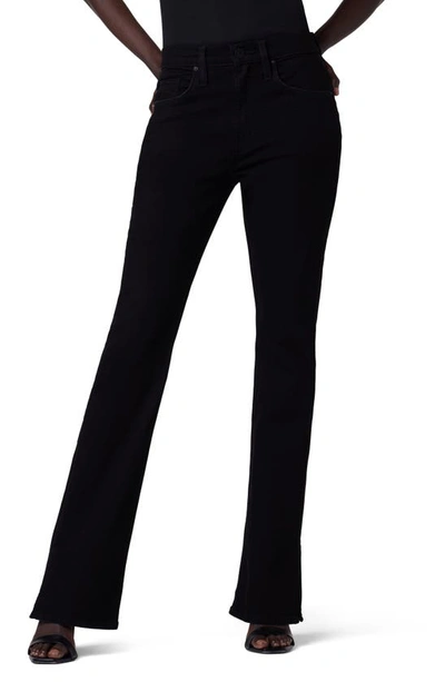 Hudson Women's Barbara Outseam Boot-cut Jeans In Black