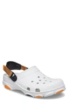 Crocs Classic Terrain Clog Sandals In White