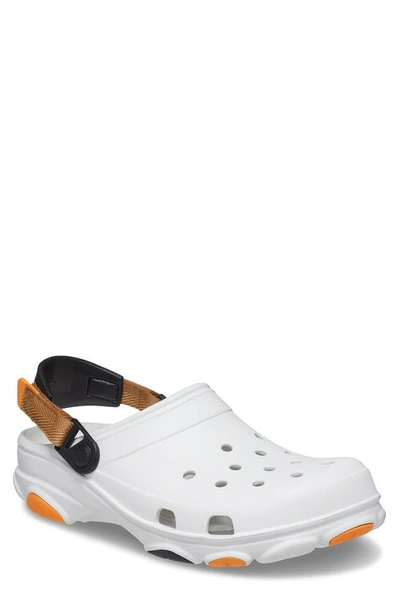 Crocs Classic Terrain Clog Sandals In White