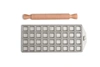 Marcato 36 Square Ravioli Mold Set In Silver