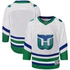 OUTERSTUFF YOUTH WHITE CAROLINA HURRICANES WHALERS PREMIER JERSEY