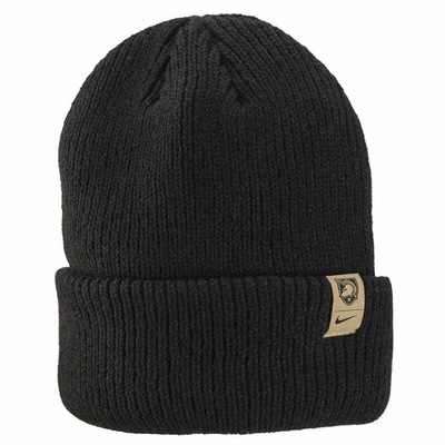 Nike Black Army Black Knights 2023 Rivalry Collection Fisherman Knit Beanie