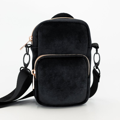 Mytagalongs Mini Convertible Crossbody Bag In Black