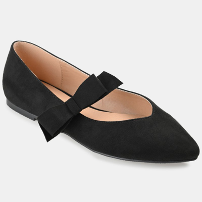 Journee Collection Women's Aizlynn Mary Jane Flats In Black