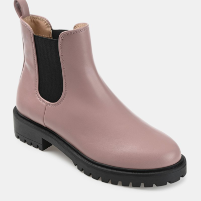 Journee Collection Collection Women's Tru Comfort Foam Kenova Bootie In Pink