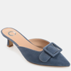 Journee Collection Vianna Kitten Heel Pump In Blue