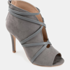 Journee Collection Women's Wide Width Samara Bootie In Grey