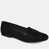 Journee Collection Women's Wide Width Marci Flat In Black