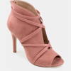 Journee Collection Women's Wide Width Samara Bootie In Pink