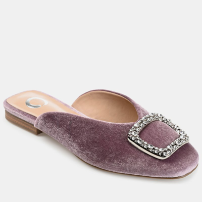 Journee Collection Collection Women's Sonnia Flat In Purple