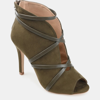 Journee Collection Women's Wide Width Samara Bootie In Green