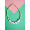 TAYLOR REESE PINK "CHEERS" LITTLE HOLIDAY BRACELET