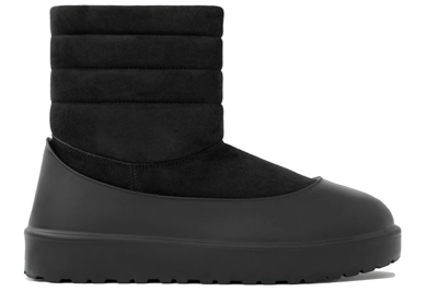 Pre-owned Ugg Classic Boot Stampd Black
