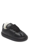 Marni Padded Lace-up Sneakers In Black