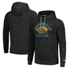 HOMAGE UNISEX HOMAGE  HEATHER CHARCOAL JACKSONVILLE JAGUARS HYPERLOCAL RAGLAN PULLOVER HOODIE