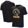 NFL BLACK PITTSBURGH STEELERS FIELD GOAL ASSISTED T-SHIRT