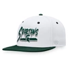 TOP OF THE WORLD TOP OF THE WORLD WHITE/GREEN MICHIGAN STATE SPARTANS SEA SNAPBACK HAT