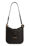 Tom Ford Small Tara Leather Top Handle Bag In 1n001 Black