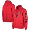 New Era Men's  Red Portland Trail Blazers Big And Tall 2023/24 City Edition Jersey Pullover Hoodie In Red