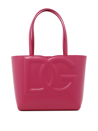 Dolce & Gabbana Dg Shopping Bag Small In Pink