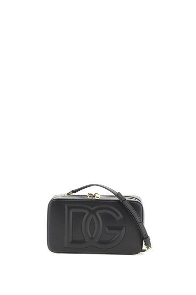 DOLCE & GABBANA DOLCE & GABBANA LEATHER CAMERA BAG