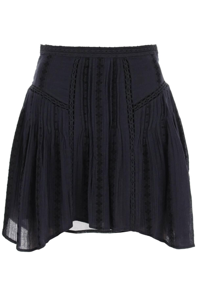 Marant Etoile Jorena Mini Skirt In Black