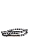 Tod's Men Mycolors 2-turn Leather Bracelet