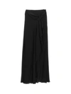 Alberta Ferretti Black Skirt For Woman In Black