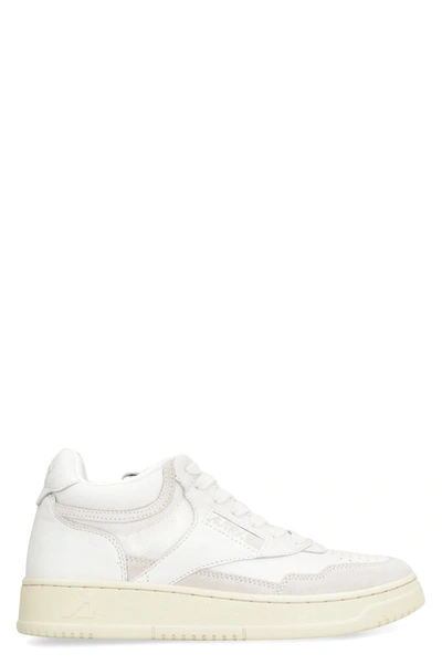 Autry Open Sneakers Mid-top Sneakers In White