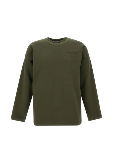 Colmar Balance Cotton Sweatshirt In Green