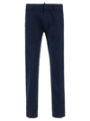 Dsquared2 Cool Guy Cotton Tapered Trousers In Blue