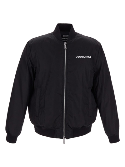 Dsquared2 Padded Jacket In Black