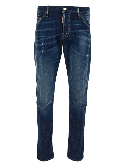 Dsquared2 Slim Jean In Blue