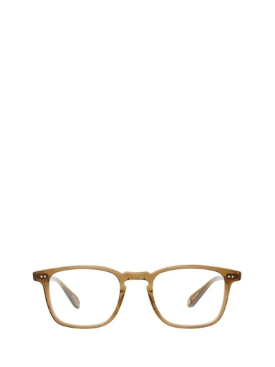 Garrett Leight Howland Sequoia Tortoise Glasses In Caramel