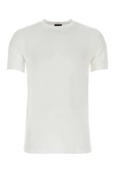 Giorgio Armani T-shirt-52 Nd  Male In White
