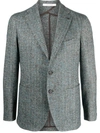 Tagliatore Men's Man Single Breast Jacket In Brown