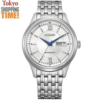 Pre-owned Citizen Collection Ny4050-62a Automatic Elegant Stainless Steel Men Watch Japan