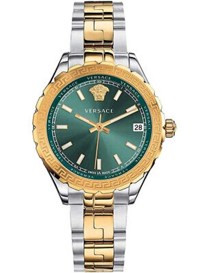 Pre-owned Versace V12050016 Hellenyium Ladies 35mm 5atm