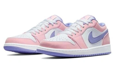 Pre-owned Jordan Kids Size 7y / Womens Size 8.5 Nike Air  1 Low Se Arctic Punch Cv9844-600 In Pink