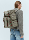 GUCCI GUCCI MEN GG LARGE BACKPACK
