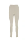 Prada Elastic Waistband Cashmere Blend Leggings In Brown