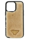 PRADA PRADA WOMAN SAND SHEARLING IPHONE 14 PRO MAX COVER