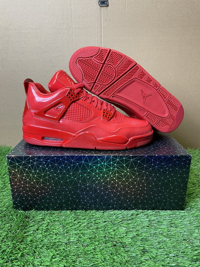 Pre-owned Jordan Brand 4 11lab4 Red Size 9.5 New Shoes