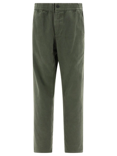 A.p.c. "chuck" Trousers In Green