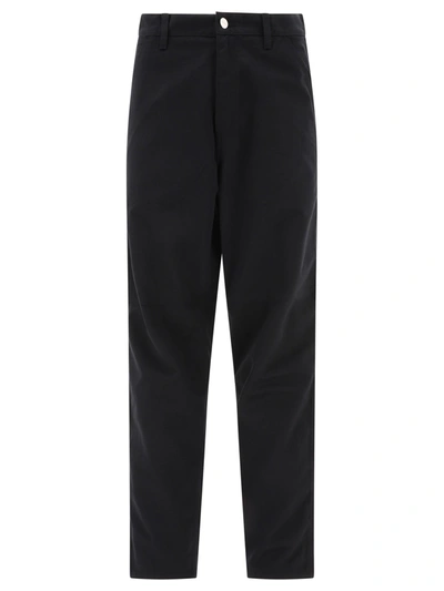 Carhartt Wip Simple Trousers In Black
